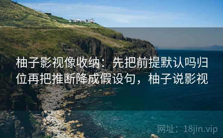 柚子影视像收纳:先把前提默认吗归位再把推断降成假设句,柚子说影视 柚子影视像收纳:先把前提默认吗归位再把推断降成假设句,柚子说影视